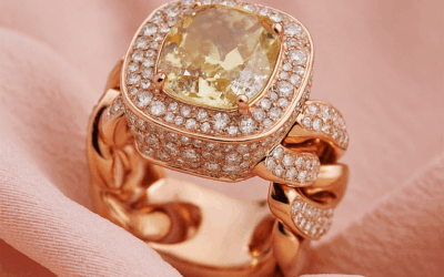 Pomellato Yellow Diamond Moon : une bague d’exception à découvrir chez Bijouterie Walthert